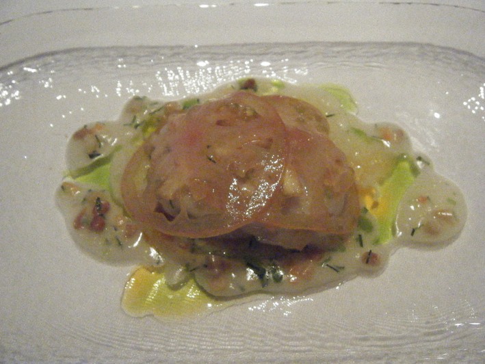 ray wing with pine nut dressing