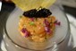 salmon tartare and caviar