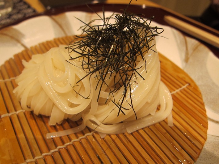 cold udon noodles