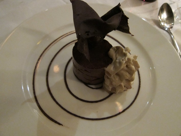 bitter chocolate cake