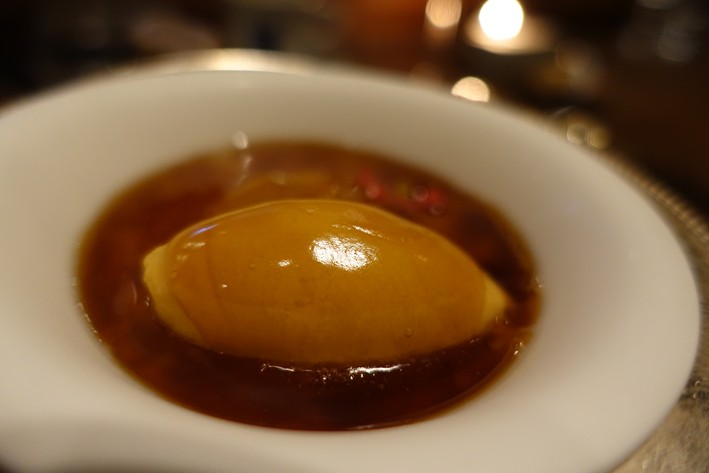 loquat dessert with its sauce