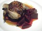 quail and beetroot