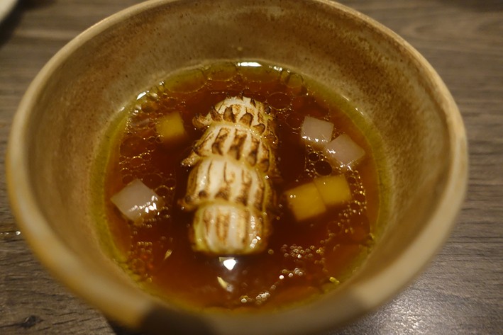 squid in swede dashi