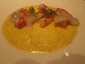 risotto of red prawns