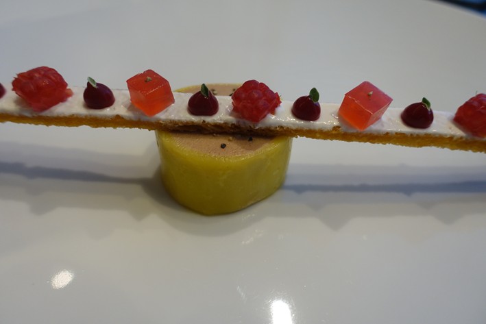 foie gras terrine close up