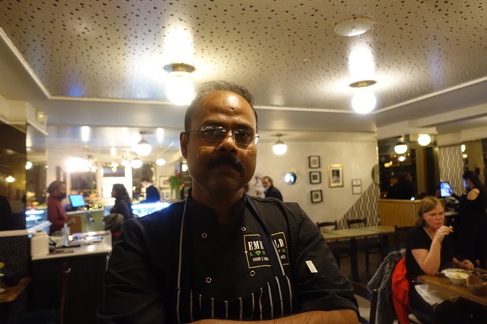 head chef Satyabrata Jena