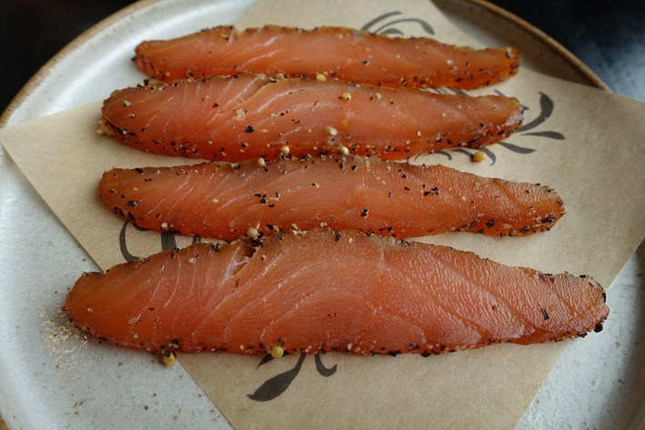 cured salmon