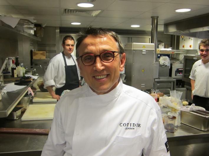 chef Bruno Barbieri (left in July 2013)