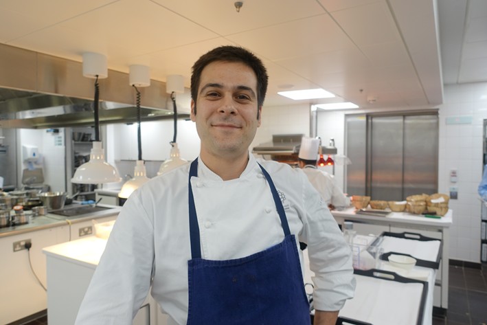 head chef Luca Piscazzi