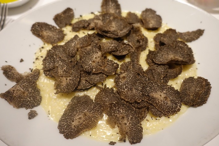 risotto post truffles