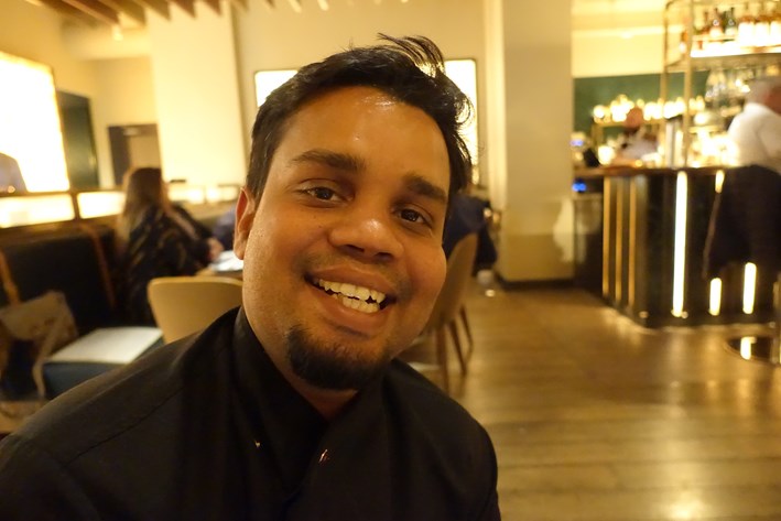 executive chef Saurabh Udinia