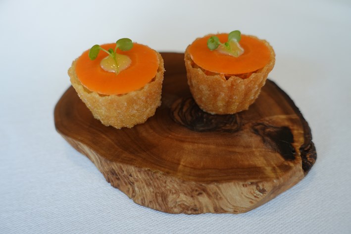vegetable canape
