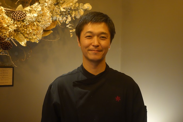 Chef and owner Hiroyasu Kawate