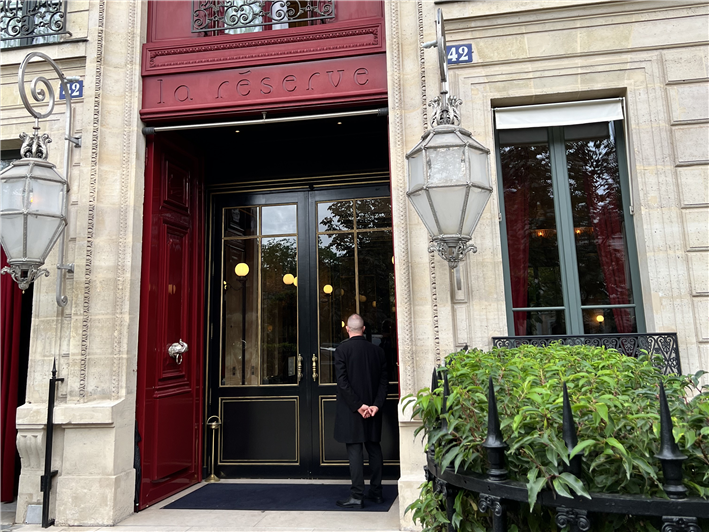 review of French restaurant Gabriel in Paris by Andy Hayler in October 2024