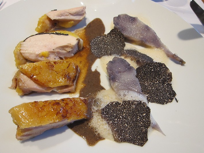 capon and truffles