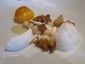duck egg with girolles