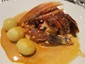 lobster with coral sauce