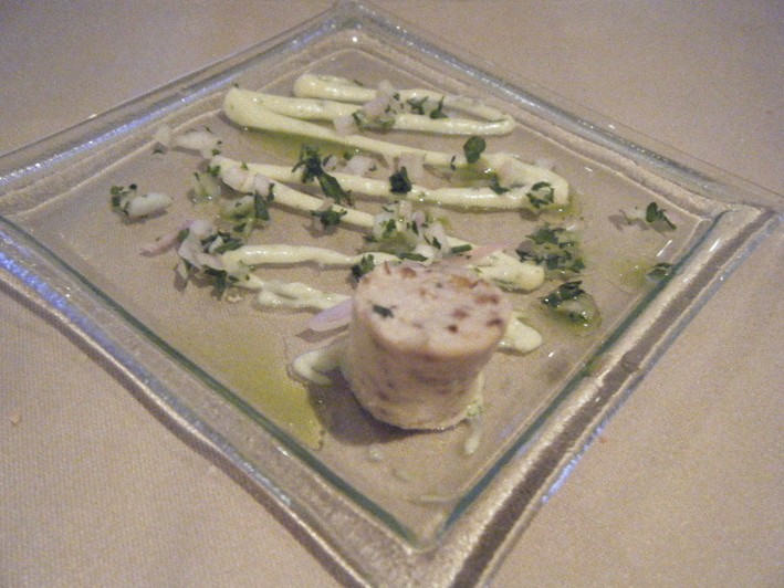 chicken and mushroom mousse