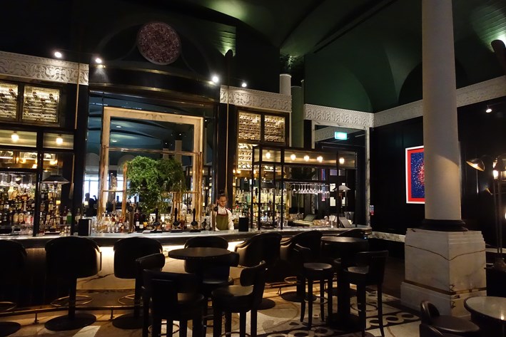 reparere Ungkarl Lionel Green Street review of British restaurant Kerridge's bar and Grill off Trafalgar Square  in London by Andy Hayler in October 2018