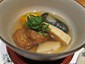 soup of bamboo and aubergine