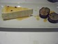 vanilla cheesecake with passion fruit sauce