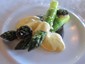 asparagus with sauce