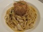scallop with pasta
