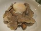 truffles and mushroom emulsion
