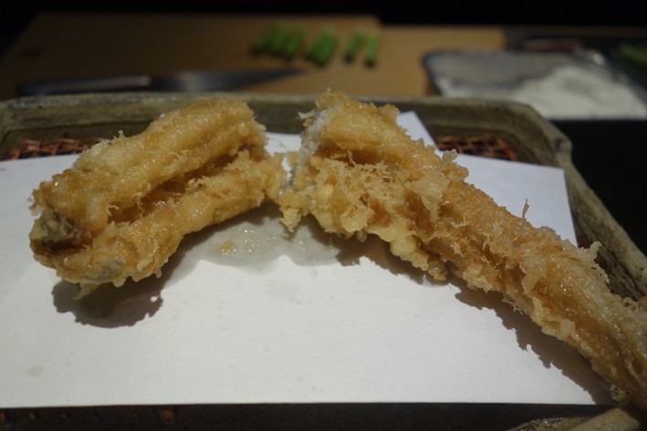 sea eel tempura
