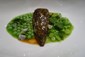 morel and peas