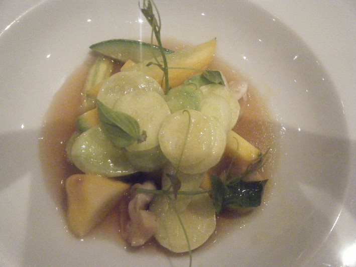 ragout of courgettes