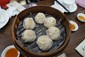 crab roe dumplings