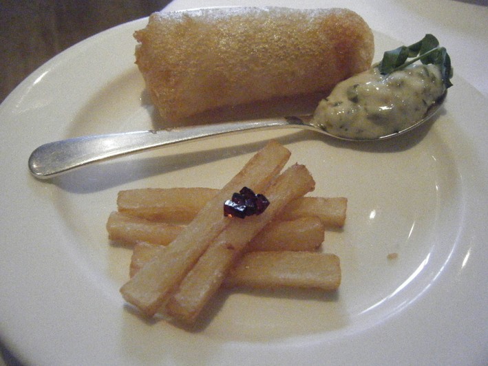 mini fish and chips