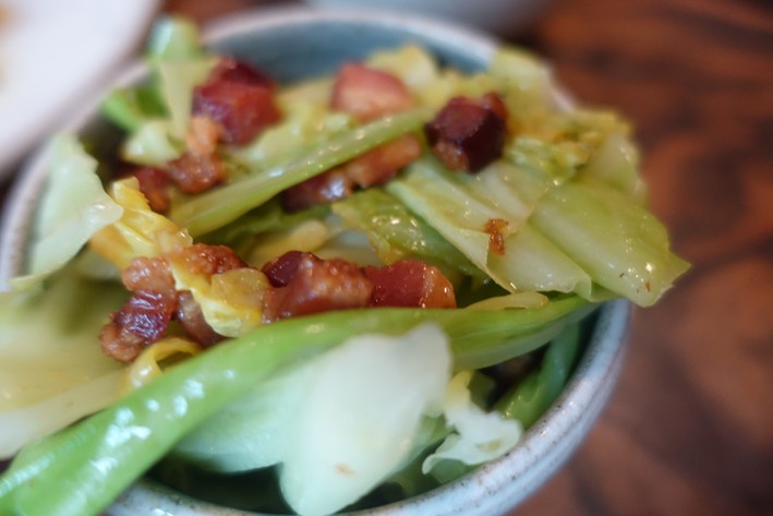 cabbage and bacon