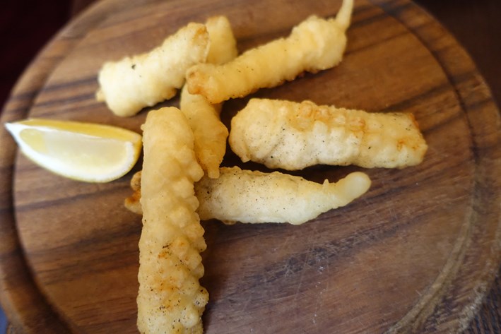 salt cod fritter