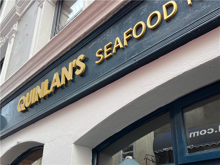 review of seafood restaurant Quinlan's Seafood in Cork by Andy Hayler ...