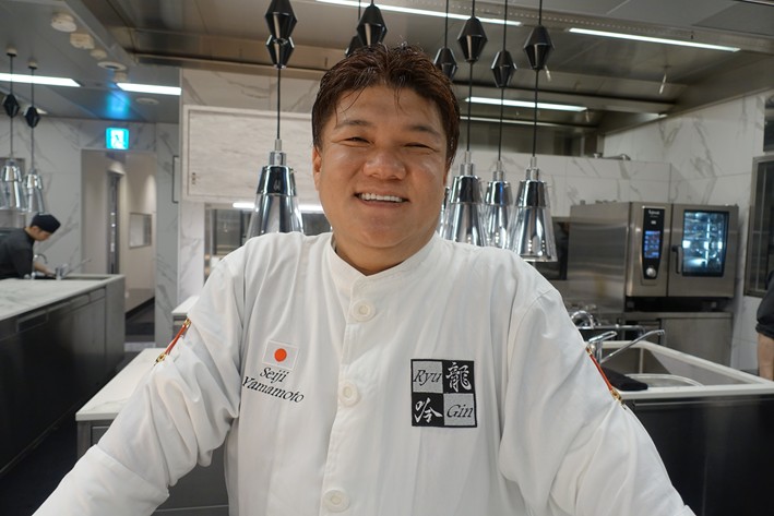 chef Seiji Yamamoto in 2018