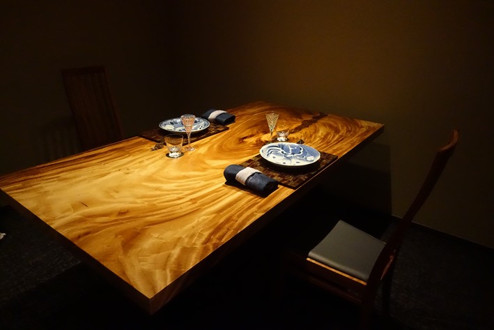 our table in Hibaya