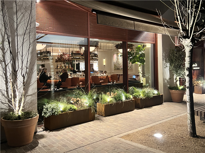 review of British restaurant Sam's Waterside in Brentford by Andy ...