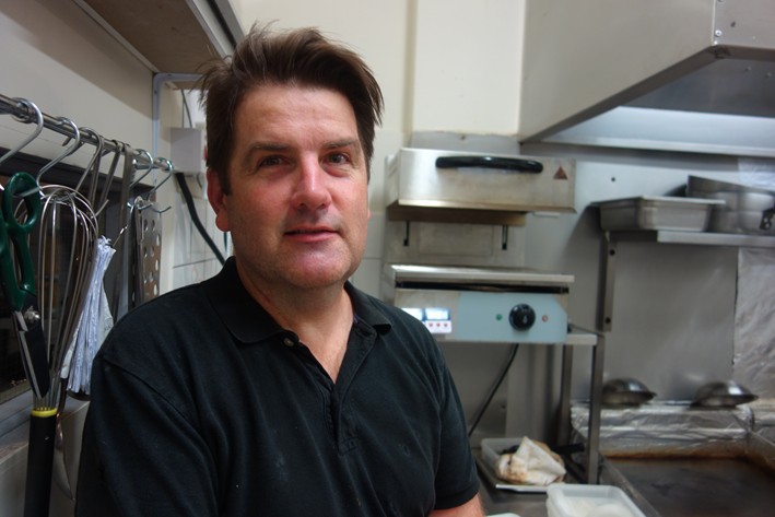 head chef Paul Merrony