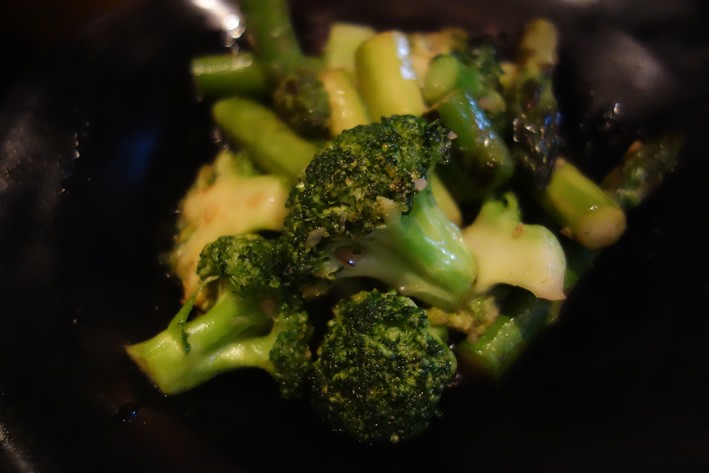 asparagus and broccoli
