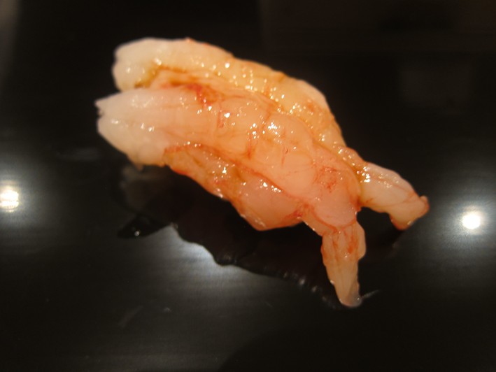 sweet shrimp sushi