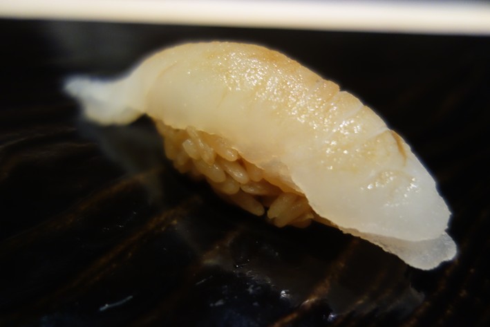 sushi of flounder-like fish