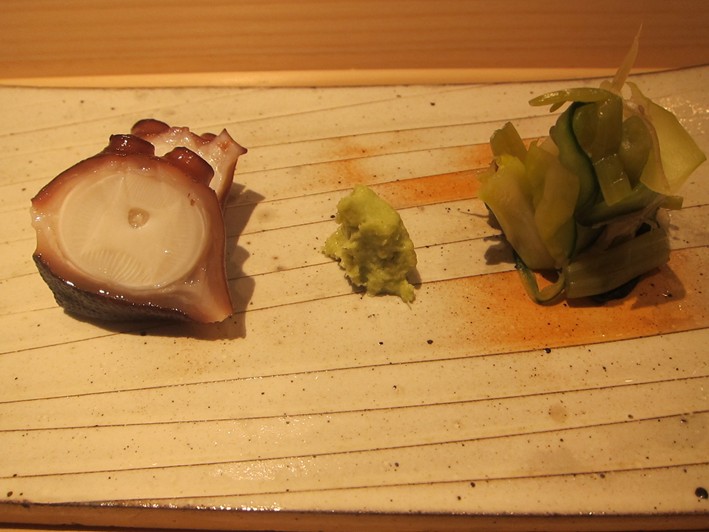 octopus sashimi