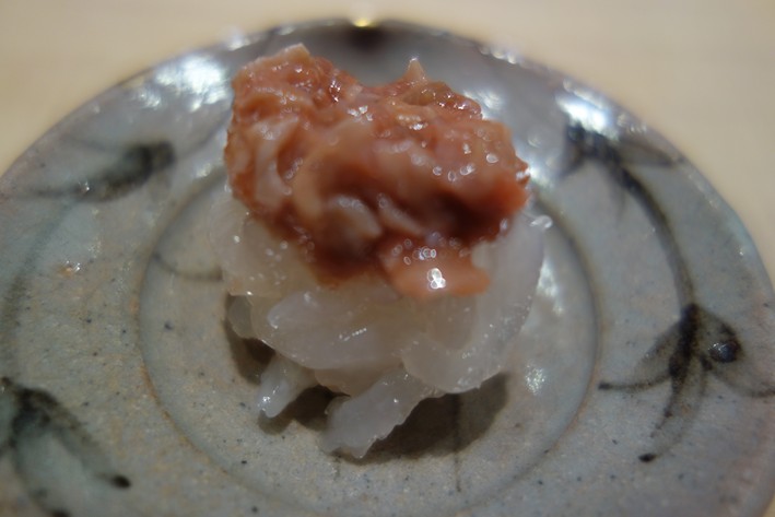 baby shrimp with liver