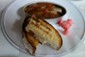 tinned mackerel and toasted bread