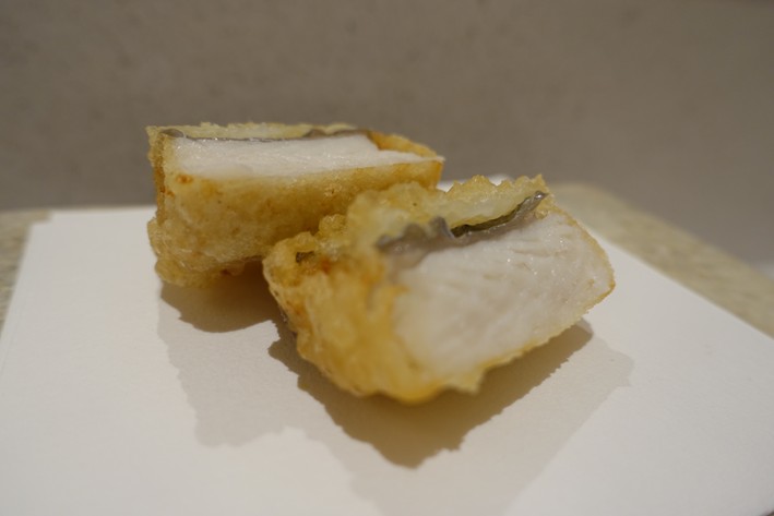 scabbard fish tempura