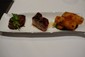trio of appetisers