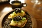 artichoke and caviar canape