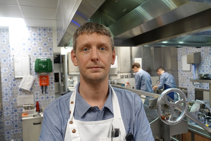 head chef Alex Harper